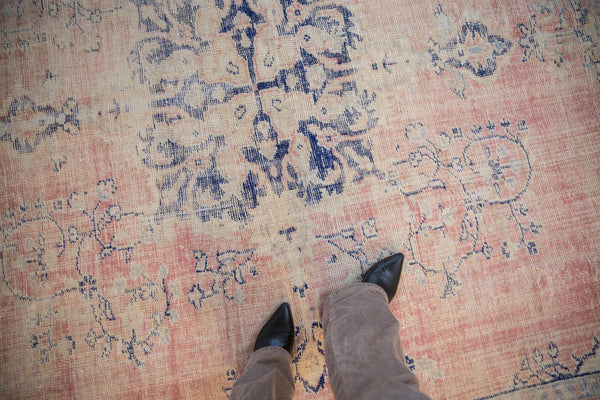 9x11.5 Vintage Distressed Oushak Carpet // ONH Item 11805 Image 1