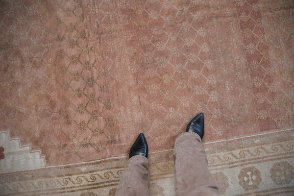 7.5x11.5 Vintage Distressed Oushak Carpet // ONH Item 11808 Image 1