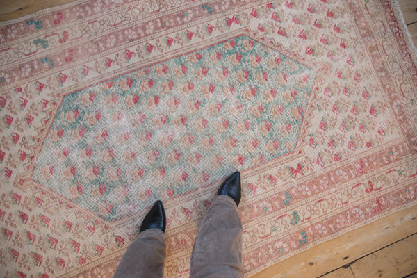 4.5x7 Vintage Distressed Oushak Rug // ONH Item 11810 Image 1