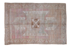 6x8.5 Vintage Distressed Oushak Carpet // ONH Item 11811