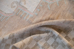 6.5x8 Vintage Distressed Oushak Carpet // ONH Item 11812 Image 10