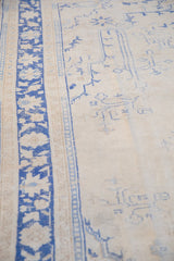7.5x10.5 Vintage Distressed Oushak Carpet // ONH Item 11813 Image 5