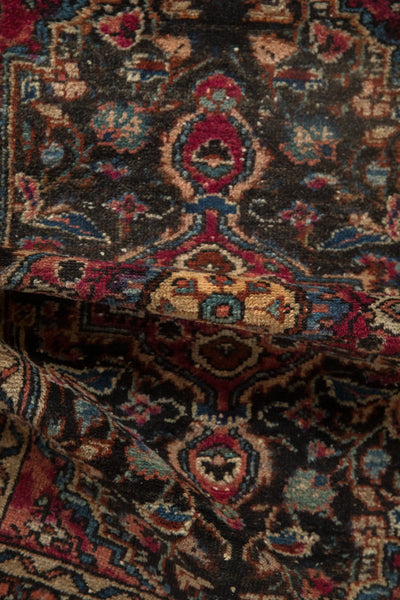 2x2.5 Vintage Lilihan Square Rug Mat // ONH Item 11820 Image 6