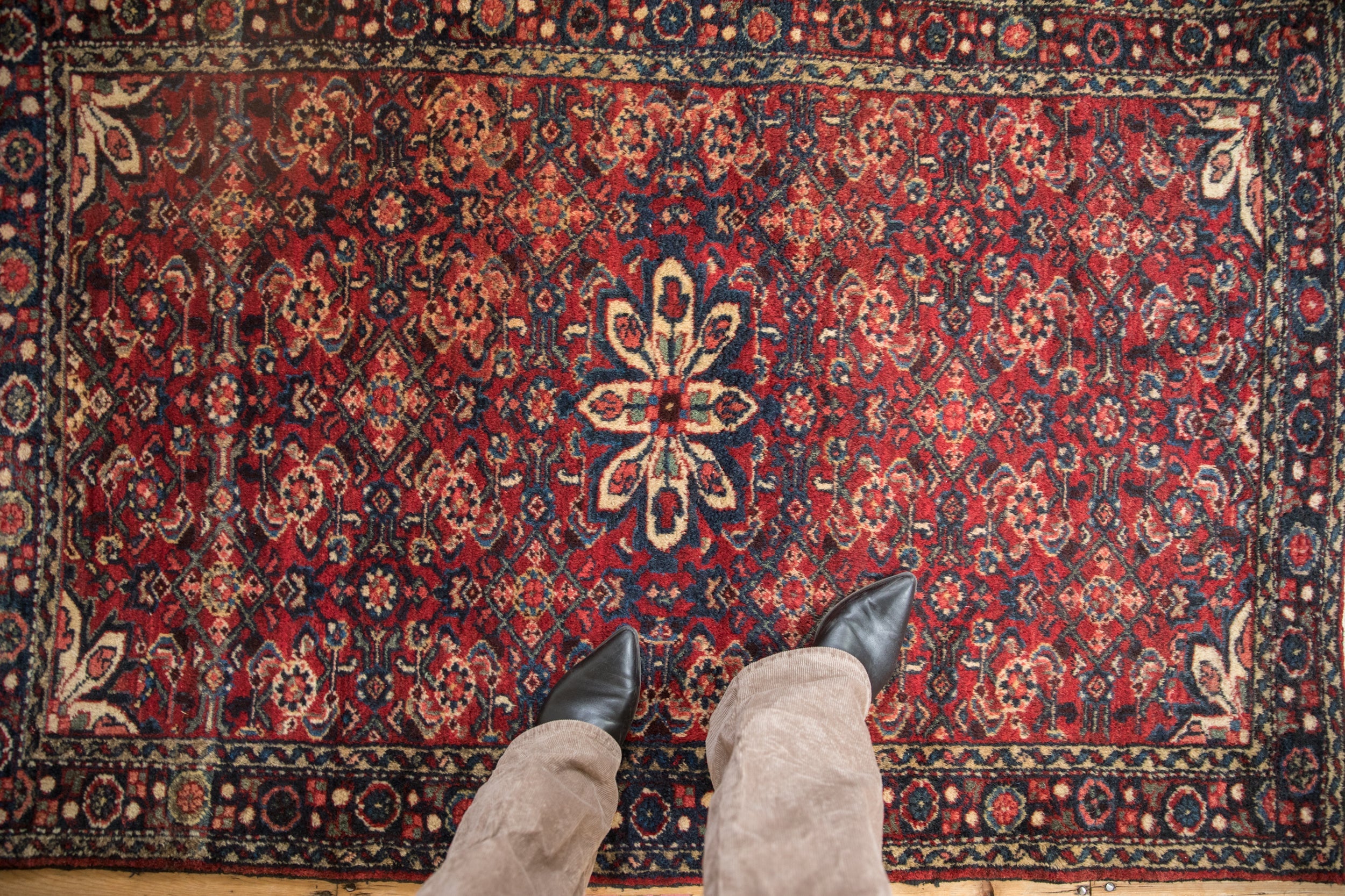 3.5x5.5 Vintage Hamadan Rug // ONH Item 11823 Image 1