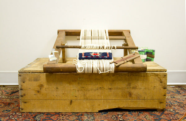 Vintage Table Top Oriental Rug Loom // ONH Item 1183