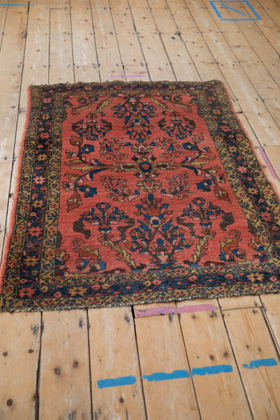 3.5x4.5 Vintage Lilihan Square Rug // ONH Item 11836 Image 5
