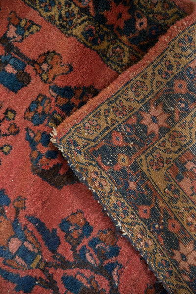 3.5x4.5 Vintage Lilihan Square Rug // ONH Item 11836 Image 11