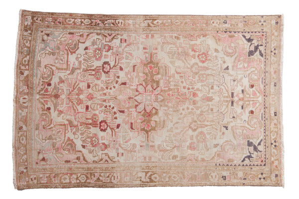 4x6 Vintage Distressed Hamadan Rug // ONH Item 11846