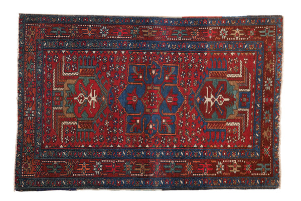 3x4.5 Vintage Fine Karaja Rug // ONH Item 11851
