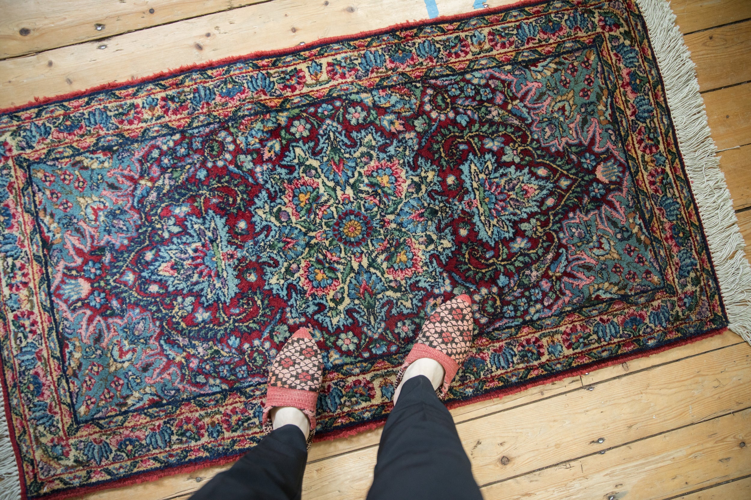 2.5x5 Vintage Kerman Rug Runner // ONH Item 11853 Image 1