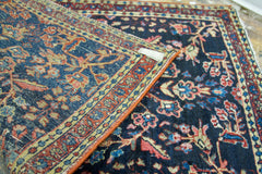 2x3 Blue Persian Sarouk Rug Mat // ONH Item 1188 Image 5