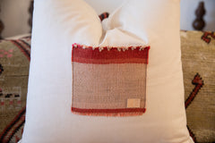 Limited Edition Vintage Aguayo Weaving 20x20 Pillow #13 // ONH Item 11882 Image 2