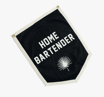 Made in USA Wool Home Bartender Flag // ONH Item 11912