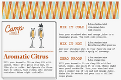 Camp Craft Cocktail Aromatic Citrus // ONH Item 11921 Image 2