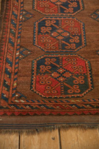 3x4 Vintage Beshir Square Rug // ONH Item 11937 Image 4