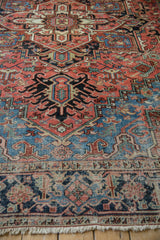 8x11.5 Vintage Heriz Carpet // ONH Item 11941 Image 8