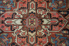 8x11.5 Vintage Heriz Carpet // ONH Item 11941 Image 12