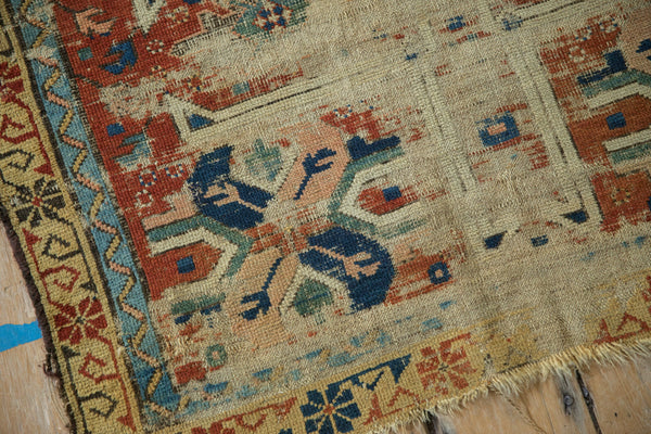 3x5 Antique Fragment Caucasian Rug // ONH Item 11942 Image 7