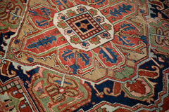 7x9 Vintage Heriz Carpet // ONH Item 11981 Image 7