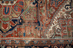 7x9 Vintage Heriz Carpet // ONH Item 11981 Image 8
