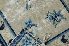 2x2.5 Antique Peking Square Rug Mat // ONH Item 11993 Image 7