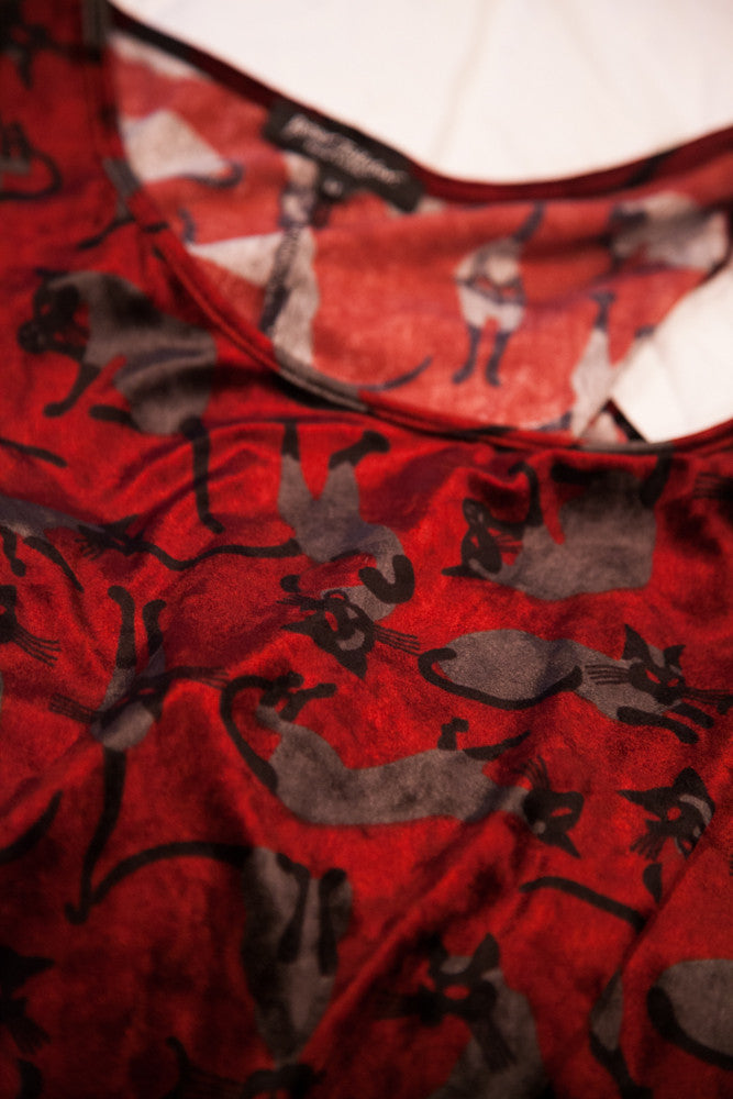 Vintage Betsey Johnson Blue Velvet Dress // Size S - M - 6 Item #PROB1660 Vintage Betsey Johnson Blue Velvet Dress // Size S - M - 6 Item #PROB1660