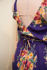 Vintage Betsey Johnson Floral Flowing Dress // Size 4 - 6 or XS - S // ONH Item 1711 Image 7