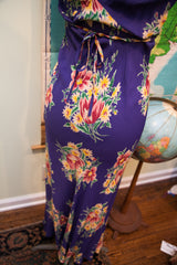 Vintage Betsey Johnson Floral Flowing Dress // Size 4 - 6 or XS - S // ONH Item 1711 Image 3