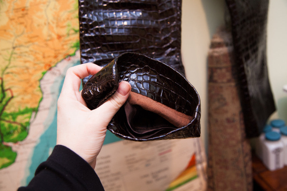 Vintage Michael Kors Crocodile Pants // Size 2 - 4 // Ladies Leather // ONH Item 1707 Image 1