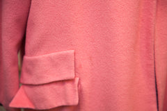 Vintage 90s Versace Couture Pink Coat // Size L - XL // ONH Item 1694 Image 6