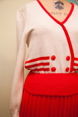 Vintage 70s Preppy Schoolgirl Outfit // by JJ Martin // Size S - M // ONH Item 1668 Image 6