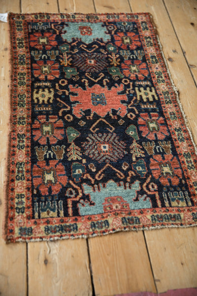 1.5x3 Antique Senneh Rug Mat // ONH Item 12002 Image 6