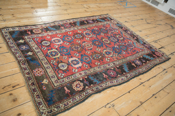 4x5.5 Antique Kurdish Bijar Rug // ONH Item 12010 Image 5