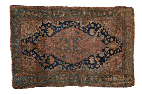 3x5 Antique Fine Malayer Rug