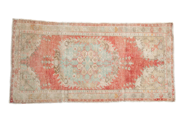 Vintage Distressed Oushak Rug // ONH Item: 12016