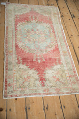 2.5x4.5 Vintage Distressed Oushak Rug