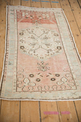 2.5x4.5 Vintage Distressed Oushak Rug