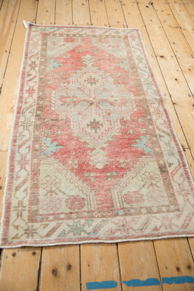 Vintage Distressed Oushak Rug Runner // ONH Item: 12022, Image 3