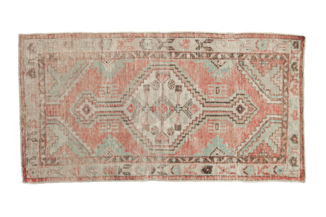 Vintage Distressed Oushak Rug Runner // ONH Item: 12032