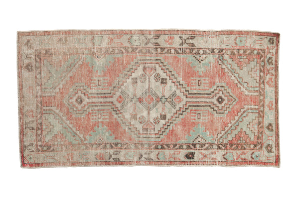 Vintage Distressed Oushak Rug Runner // ONH Item: 12032