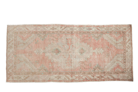 Vintage Distressed Oushak Rug Runner // ONH Item: 12046