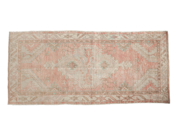 Vintage Distressed Oushak Rug Runner // ONH Item: 12046