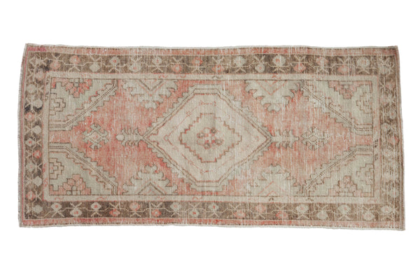 Vintage Distressed Oushak Rug Runner // ONH Item: 12050
