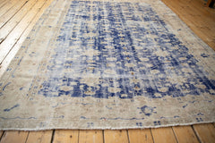 6.5x8.5 Vintage Distressed Oushak Carpet // ONH Item 12058 Image 6
