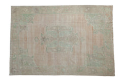 5.5x8.5 Vintage Distressed Oushak Carpet // ONH Item 12063