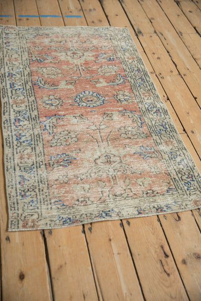 2.5x4.5 Vintage Distressed Oushak Rug // ONH Item 12067 Image 3