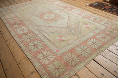 5.5x8.5 Vintage Distressed Oushak Carpet // ONH Item 12068 Image 3