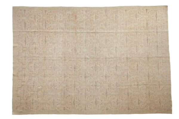 7.5x10.5 Vintage Distressed Oushak Carpet // ONH Item 12070