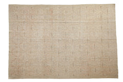 7.5x10.5 Vintage Distressed Oushak Carpet // ONH Item 12070