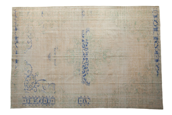 8x12 Vintage Distressed Oushak Carpet // ONH Item 12080